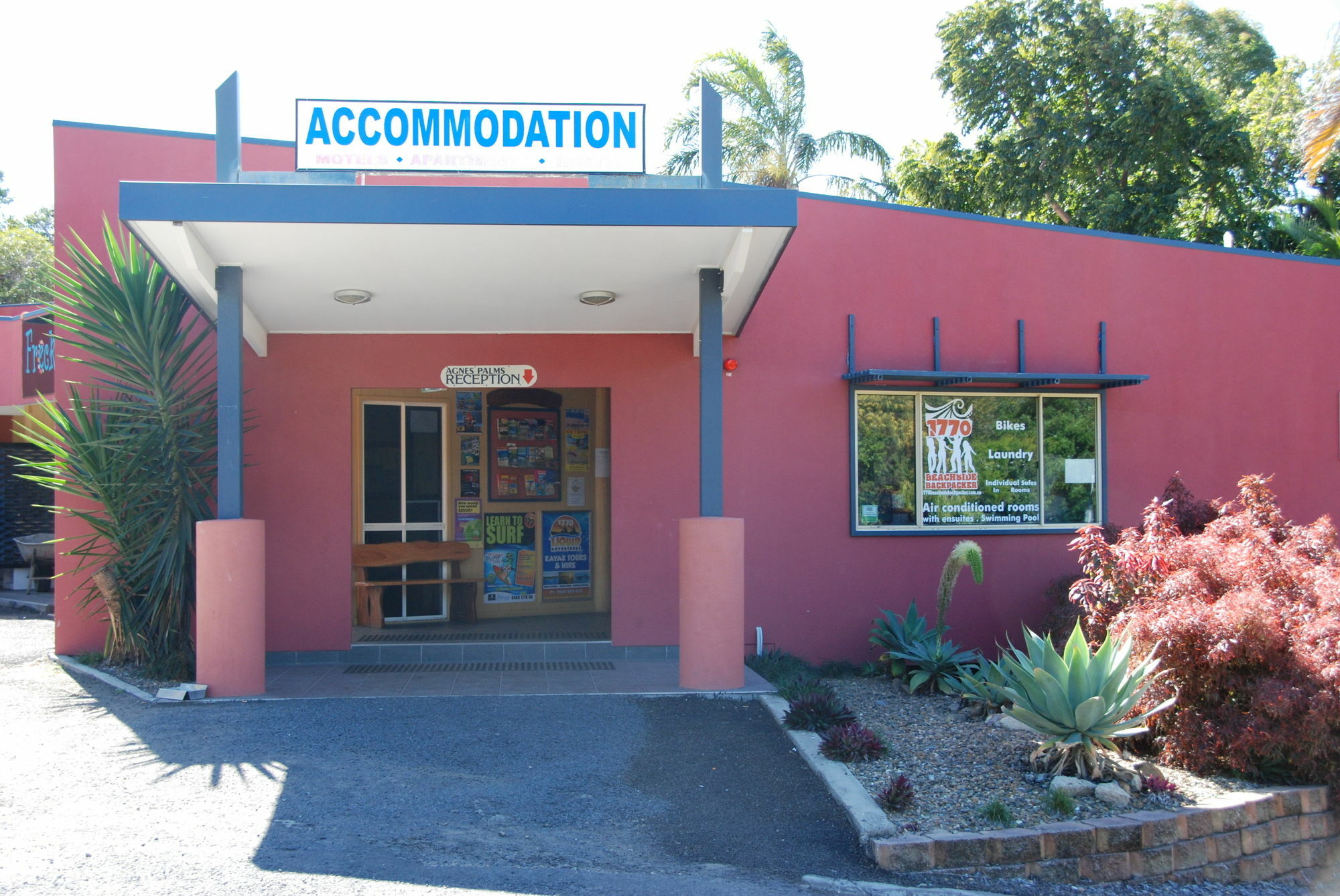 Agnes Palms Motel Agnes Water Exterior photo